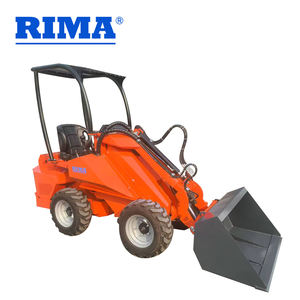 800kg <span class=keywords><strong>Mini</strong></span> Front End <span class=keywords><strong>Loader</strong></span> Compact Wheel <span class=keywords><strong>Loader</strong></span> dengan ban lebar - Product Image 4
