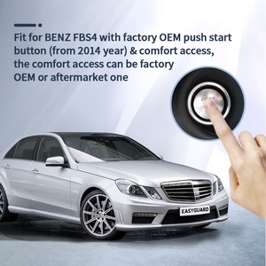 Kit d'entrée sans clé passive EASYGUARD Smart Key PKE compatible avec Benz avec bouton de démarrage OEM d'usine et accès confortable - Product Image 4