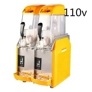 Juice Beverage Ice Machine Snow Melting Machine Commercial Slush Ice Cream Milkshake Smoothie Making Machine