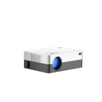 Proyector LCD Portátil Inteligente, WiFi Dual, Cuatro Núcleos, 720P, Android 11, LED Mini, para Uso Empresarial y Educativo