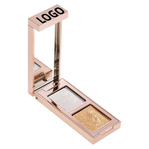 Paleta de Sombras de Ojos de Doble Color de Alto Brillo y Fácil Difuminado con Logotipo Personalizado OEM/ODM, <span class=keywords><strong>Gel</strong></span> de Sombra de Ojos Metálico Brillante de Larga Duración y No Destiñe - Product Image 6