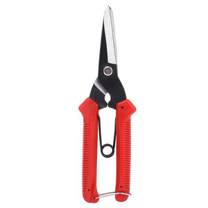 Thickened Black Fruit Picking Pruning <b>Shears</b> Stainless Steel Red Handle 10-20mm Trimming Diameter Garden <b>Tool</b> - Product Image 5