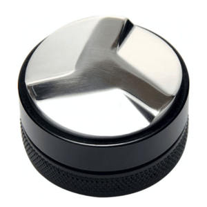 Distribuidor de café de alta calidad mecanizado CNC y Palm Tamper Base ajustable de 51/53/58mm - Product Image 2