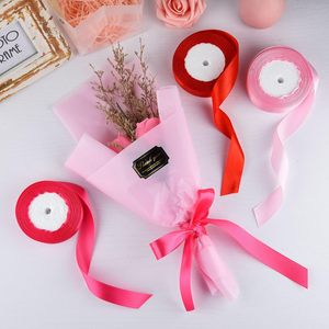 Cinta de Satén Ecológica de Doble Cara en 196 Colores, 4 cm, Color Sólido, Poliéster, Marca VANTUR, Personalizable - Product Image 3