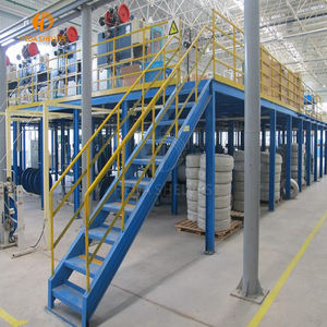 Estantería de Paletización Selectiva Automatizada de Acero de 1 Nivel con Protección Contra la Corrosión para Almacenamiento en Entrepisos y Áticos de Almacenes - Product Image 5