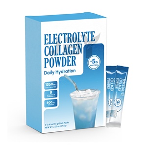 Poudre d'<span class=keywords><strong>électrolyte</strong></span>s au collagène personnalisée OEM JBY, supplément sportif à marque privée, mélange de boisson énergétique en vrac, poudre d'<span class=keywords><strong>électrolyte</strong></span>s - Product Image 1