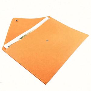 Custom LOGO & Colors Silk Screen Printed Durable A4 A5 Felt <b>File</b> Folder for Office Home School Stationery - Product Image 4