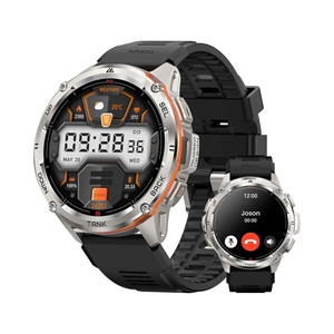 Unisex New Tank T3 Android Thông Minh Đồng Hồ Rugged Độ Bền IP68 Không Thấm Nước Cho Thể Thao Ngoài Trời Amoled Silicone Từ Tính - Product Image 1