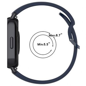 Pulseras de silicona para <span class=keywords><strong>Redmi</strong></span> Watch5 <span class=keywords><strong>Lite</strong></span> Correa de silicona de 22mm Correa de goma para Xiaomi S4 Correa - Product Image 6