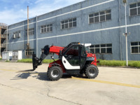 2,5-Tonnen-Allterrain-Teleskopstapler 55kW 74PS, platzsparender Kompaktrahmen, zuverlässige Leistung für Hobby-, Obstgarten- und Logistikbetriebe