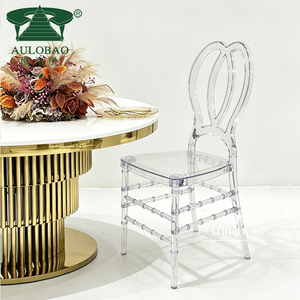 เก้าอี้แต่งงานเจ้าหญิงใสเฟอร์นิเจอร์ปาร์ตี้อะคริลิคใส - Product Image 1
