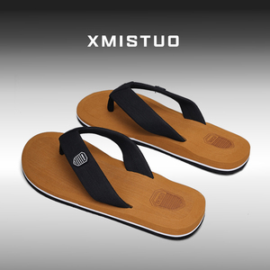 Tongs d'été de grande taille antidérapantes pour hommes, chaussures de plage à semelle épaisse et à bout ouvert, nouvelle collection 2025 - Product Image 3