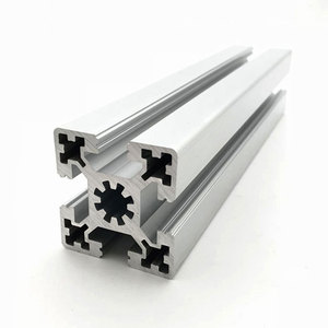 โปรไฟล์อะลูมิเนียม 4545 ซีรีส์ 6063 ชุบอโนไดซ์สีเงิน สำหรับงานอุตสาหกรรม - Product Image 1