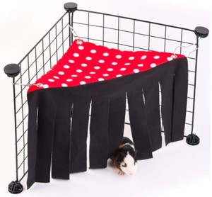 Kaplumbağa ve Hamster asılı yatak-hollandalı domuz, tavşan püskül köşe ev çadır yuva, evcil hayvan saklanma. - Product Image 1