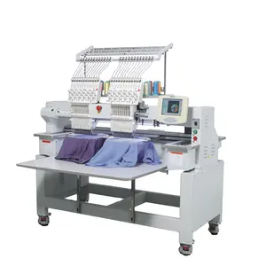 2 heads 9 needles embroidery machine for sale