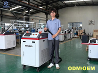 Machine de nettoyage au laser 2000W, nettoyeur laser à impulsions avec source JPT pour une élimination facile de la rouille et de la peinture