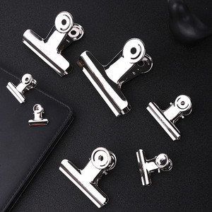 Deli <b>Binder</b> Clip Stainless Steel Metal Round Ticket Clip For <b>Folder</b> Book Exam Paper Holding Organizing Office Use - Product Image 3