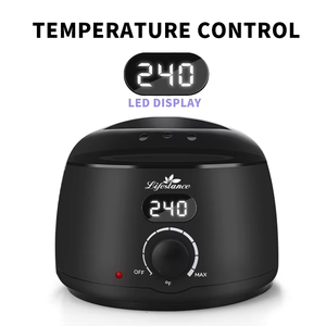 Chauffe-cire électronique Lifestance pour perles de cire dure, usage domestique, prise US/UK/EU, pour épilation - Product Image 1