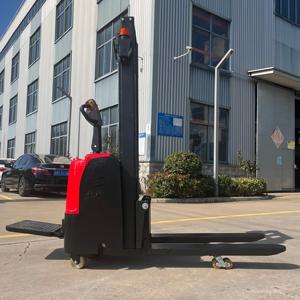 Apilador eléctrico completo de doble elevación, automático, 1,5 toneladas, 1500kg, 3m, apilador eléctrico, carretilla elevadora, apilador CE, carretilla elevadora eléctrica - Product Image 4