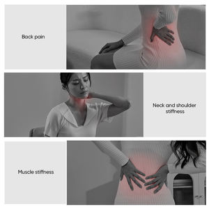 2024 portátil eléctrico hogar Japón masaje Shiatsu cuello y espalda cuerpo glúteos masaje cojín con calor y vibración - Product Image 4