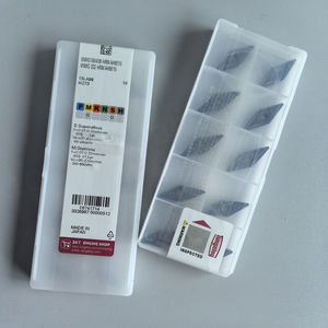 Plaquettes de fraisage Tungaloys VNMG160408-HRM AH8015, outillage de tournage CNC OEM, carbure de tungstène, haute performance, coupe de stock, forme de losange - Product Image 5