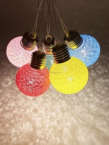 Kỳ nghỉ trong nhà LED Pin hoạt động ấm trắng nhựa chuỗi Lights Wedding party trang trí Giáng sinh đèn lồng bóng đèn - Product Image 6