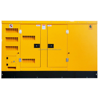 120kW 150kW 160kW 180kW 200kW Genset Diesel Portabel Tipe Silent dengan Mesin Weichai, ATS 3 Fasa 4 Kawat