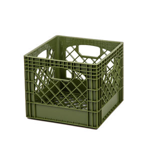 Качественный прочный квадратный пластиковый молочный ящик для молока 16 кварт - Product Image 5