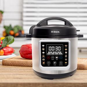 Cuisinière à pression électrique avec cuve intérieure en aluminium antiadhésive SS 304 5 L 6 L 8 L 10 L <span class=keywords><strong>12</strong></span> L Pot à économie d'énergie pour mijoter et faire du yaourt. - Product Image 1