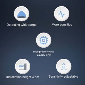 مستشعر الميكروويف العالمي للباب المنزلق (our) ذو جودة عالية وزاوية قابلة للتعديل للباب الأوتوماتيكي - Product Image 5