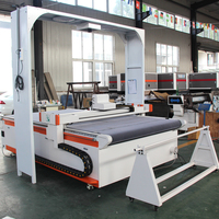 Máquina de Corte Automática CNC con Cuchilla Oscilante/Cuchilla Vibratoria 1625, Motor Servo Delta CCD, Sistema de Control Ruida, 200-800 mm/s