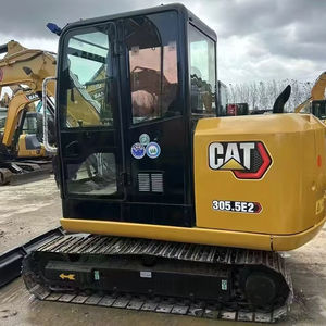 Excavatrice sur chenilles hydraulique d'occasion Caterpillar 305.5E MINI 5,5 tonnes avec certification CE EMC Emballage EPR France - Product Image 1