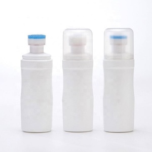 น้ำยาดูแลหนัง ขวดน้ำยาขัดรองเท้า ขวดพลาสติก หัวแปรงฟองน้ำ - Product Image 4