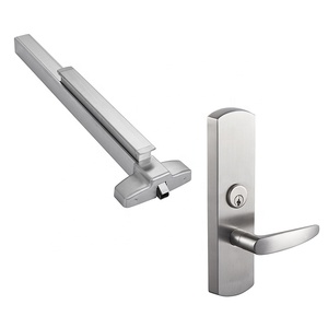 KEYMAN-Puerta cortafuegos de acero inoxidable de grado 1, 3H, cerradura comercial, barra de empuje, dispositivo de salida de pánico, tipo de llanta para puertas de salida - Product Image 3