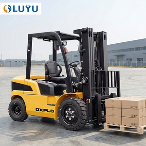 LUYU Volledige Serie 1,5 Ton 2 Ton 2,5 Ton 3 Ton 3,5 Ton 4 Ton 5 Ton Diesel Heftruck Hoge Efficiëntie Magazijn en Bouw Heftruck - Product Image 1