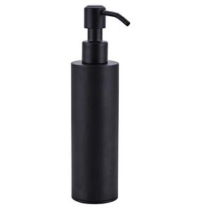 Distributeur de savon en acier inoxydable noir pour hôtel, idéal pour les toilettes et la salle de bain (pour désinfectant pour les mains et shampoing) - Product Image 5