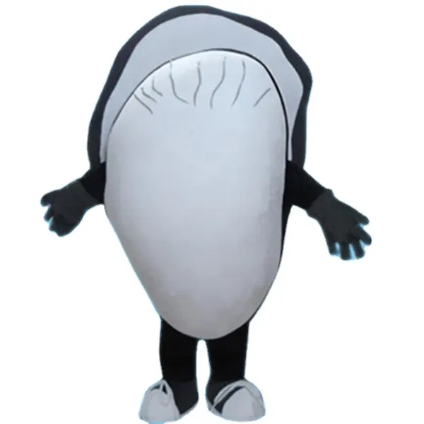 Costume de mascotte d'huîtres fraîches de fruits de mer/mascotte/mascotte personnalisée