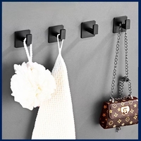 Crochet auto-adhésif en aluminium pour vêtements et chapeaux, idéal pour armoires, prix compétitif, vente en gros