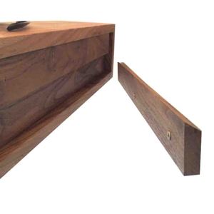 Étagère de rangement pour livres en cube en <span class=keywords><strong>bois</strong></span> à double fixation murale pour cuisine salon salle de bain porte-pot de fleurs suspendu décoratif pour bricolage personnalisé - Product Image 6