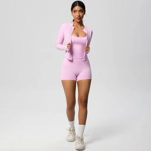 하이 퀄리티 탑 숙녀 라이트 그레이 레드 섹시 원활한 스포츠 브래지어 체육관 레깅스 여성 요가 레깅스 브랜드 피트니스 의류 - Product Image 1