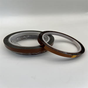 Pita jari emas poliimida bahan isolasi, pita <span class=keywords><strong>PI</strong></span> suhu tinggi ramah lingkungan tahan air untuk tegangan tinggi - Product Image 2