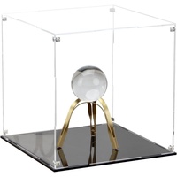 Vitrine en acrylique pour objets de collection, boîte en acrylique transparente pour collection, présentoir en acrylique à assembler