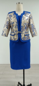 Vestido de Alta Calidad Estilo Turco para Mujer Africana, Talla Grande, con Traje, Vestido Elegante para Toda Ocasión, Conjunto de Dos Piezas, Traje para Iglesia - Product Image 4