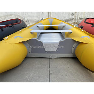 Bateaux de sports nautiques en caoutchouc <span class=keywords><strong>Zodiac</strong></span> de 4 m certifiés CE, bateau pneumatique robuste de 14 pieds avec moteur - Product Image 5