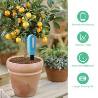 Mesurer l'humidité du sol et la teneur en eau Testeur d'humidité du sol Détecteur de compteur avec 3 couleurs LED indiquant les lumières