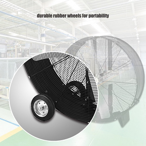 חזק תעשייתי פליטה חזק חזק רצפת מאוורר <span class=keywords><strong>42</strong></span> אינץ 'גודל גדול שחור עוצמה כבדה אוויר קירור תוף מאוורר - Product Image 5