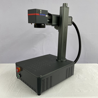 Machine de marquage laser à fibre de bureau refroidie par air en gros, mini-machine de marquage laser à fibre