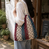 Sac à bandoulière pour femme en toile de coton, fait main, avec fermeture éclair, design portable, marque DingFeng, vente en gros personnalisée en usine