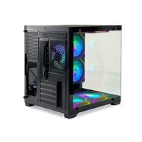 Penjualan Terbaik casing Cpu Gaming ATX casing PC menara penuh Desktop
