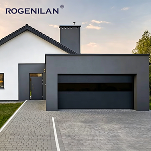 2025 personnaliser la <span class=keywords><strong>porte</strong></span> <span class=keywords><strong>de</strong></span> <span class=keywords><strong>garage</strong></span> verticale <span class=keywords><strong>de</strong></span> sécurité en aluminium fabrique des portes <span class=keywords><strong>de</strong></span> <span class=keywords><strong>garage</strong></span> à double verre réfléchissantes sans cadre - Product Image 1
